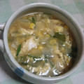 KUMI KUMI's cooksnap of when they made 簡単！卵とキャベツのふわとろスープ.