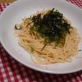 kahoo's cooksnap of when they made たらこたっぷり♪明太子パスタ.