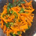 パッシーユ's cooksnap of when they made お弁当にも♪ピーマンと人参の簡単きんぴら.