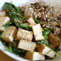 kinalove's cooksnap of when they made 小松菜と厚揚げのさっと炒め煮.