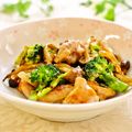 さとみわ's cooksnap of when they made 鶏肉とブロッコリーのオイマヨワサビ炒め☆.