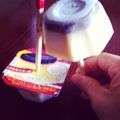 konrinyumi's cooksnap of when they made 簡単♪冷凍プリンアイス.