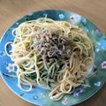 枝子（ダイエット中's cooksnap of when they made カリカリじゃこ豆苗入りわさび風味パスタ.