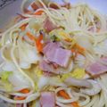 say26's cooksnap of when they made あったか白菜のパスタ.