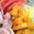eshinya's cooksnap of when they made もやしとパプリカの梅ドレサラダ☆.