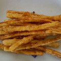 horara☆'s cooksnap of when they made ごぼうのサクサク揚げ.