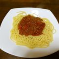 シルフィン☆'s cooksnap of when they made カットトマト缶で手作りミートソース.