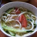Ｒinanana's cooksnap of when they made トマトと大葉の冷製カッペリーニ風そうめん.