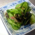 空ママ2525's cooksnap of when they made きゅうりとみょうがと海苔のサッパリサラダ.