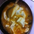 たけのこゆ's cooksnap of when they made 味噌チゲ鍋　～スンドゥブ風～.