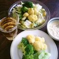 セイコモ１０３'s cooksnap of when they made カリフラワー＆ブロッコリーのニンニク炒め.