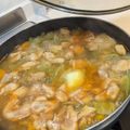 mahorou's cooksnap of when they made ダイエットに！キャベツと鶏胸肉のスープ.