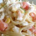 ベジタブルミール's cooksnap of when they made 半冷製パスタ★水菜とツナのマヨスパゲティ.