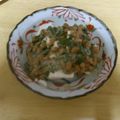 ﾄﾏﾄﾋﾒ's cooksnap of when they made 納豆とモロヘイヤの冷奴.