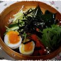 ＊ゆうこぽよよ＊'s cooksnap of when they made 簡単に作れる韓国の夏メニュービビン麺★.