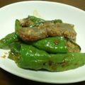 hitomiyasu's cooksnap of when they made しし唐辛子とこんにゃくの甘辛味噌炒め★.