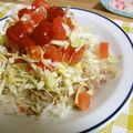 satomaru18's cooksnap of when they made タコスライス～ピリ辛。.