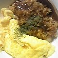 ゆーじーんらいだー's cooksnap of when they made 簡単半熟オムライス*デミグラスソース.