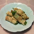 Pu♡Pu's cooksnap of when they made 塩麹でしし唐肉巻き.