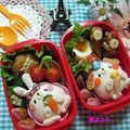 ８児のママきよっぺ's cooksnap of when they made お弁当に☆ミニミニソフト・アイス②.