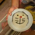 はらぺこあおむし～'s cooksnap of when they made ●◎●ドラエモンおにぎり●◎●.