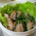 めかにか's cooksnap of when they made 鶏の照り焼き♪大葉と梅干でさっぱり風.