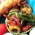 soratea's cooksnap of when they made 簡単♪お弁当に☆パプリカのクレソル炒め.