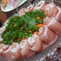 チョモっち's cooksnap of when they made 生ハムと大根のお花♡簡単オードブル.