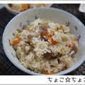 ちょこ☆ちょこ's cooksnap of when they made めんつゆ　ＤＥ　炊き込みごはん.