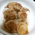 Maki98's cooksnap of when they made 玉ねぎと照り焼きつくね丼.