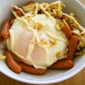 3姉妹ちゃんママ's cooksnap of when they made ✿ポークビッツ てりやき丼✿.