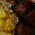 ナナ☆ナナ's cooksnap of when they made 甘辛揚げ焼き肉団子.