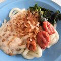 ゆりまる2011's cooksnap of when they made 冷たいうどんを梅干しで☆.