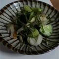 ちなほな's cooksnap of when they made 酒つま　ミョウガとオオバとキュウリ和え！.