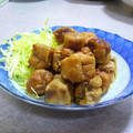 ebicchi's cooksnap of when they made かつおだしが旨い★こんにゃくの唐揚げ.