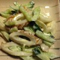 サトエル's cooksnap of when they made ちくわとキュウリの辛子マヨ和え.