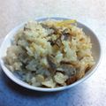 ブリンドルばーさん's cooksnap of when they made アジの干物ご飯.