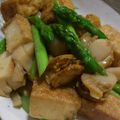 tochin様's cooksnap of when they made 帆立･アスパラ･厚揚げの塩バター炒め.
