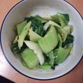 インティー100's cooksnap of when they made 青梗菜の味噌和え～♬♫.