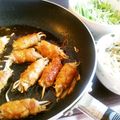 けーこぴー's cooksnap of when they made ♡節約！豚バラ肉でもやし巻き巻き焼肉♡.