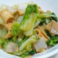 もぐもぐMTD's cooksnap of when they made 庄内麩と白菜のさっと煮.