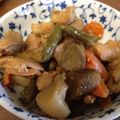 えりんごT's cooksnap of when they made 鶏ごぼうとこんにゃくの味噌煮✿.