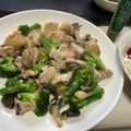 つーじー's cooksnap of when they made 鶏胸肉とブロッコリーの柚子胡椒マヨ炒め.