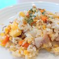 イエローバード's cooksnap of when they made ん？ビビンバ？焼肉のタレで旨旨炒飯♡.
