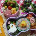 ８児のママきよっぺ's cooksnap of when they made キャラ弁☆はんぺんDEﾆﾜﾄﾘさん.