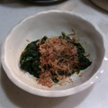にゃん吉先生's cooksnap of when they made ＊梅が効いてる＊ほうれん草のおひたし.