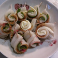 にゃん吉先生's cooksnap of when they made 簡単おつまみ♪ちくわのくるくる巻き.