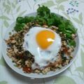 くろぱんだだん's cooksnap of when they made ガッパオ(ガパオ)♡かぶの葉で簡単＆節約.