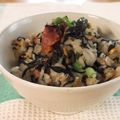 まんまるらあて's cooksnap of when they made 梅ひじきのおこわ.