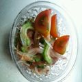 めい太＆ぽこ太's cooksnap of when they made ゴーヤと玉ねぎのさっぱりサラダ.
